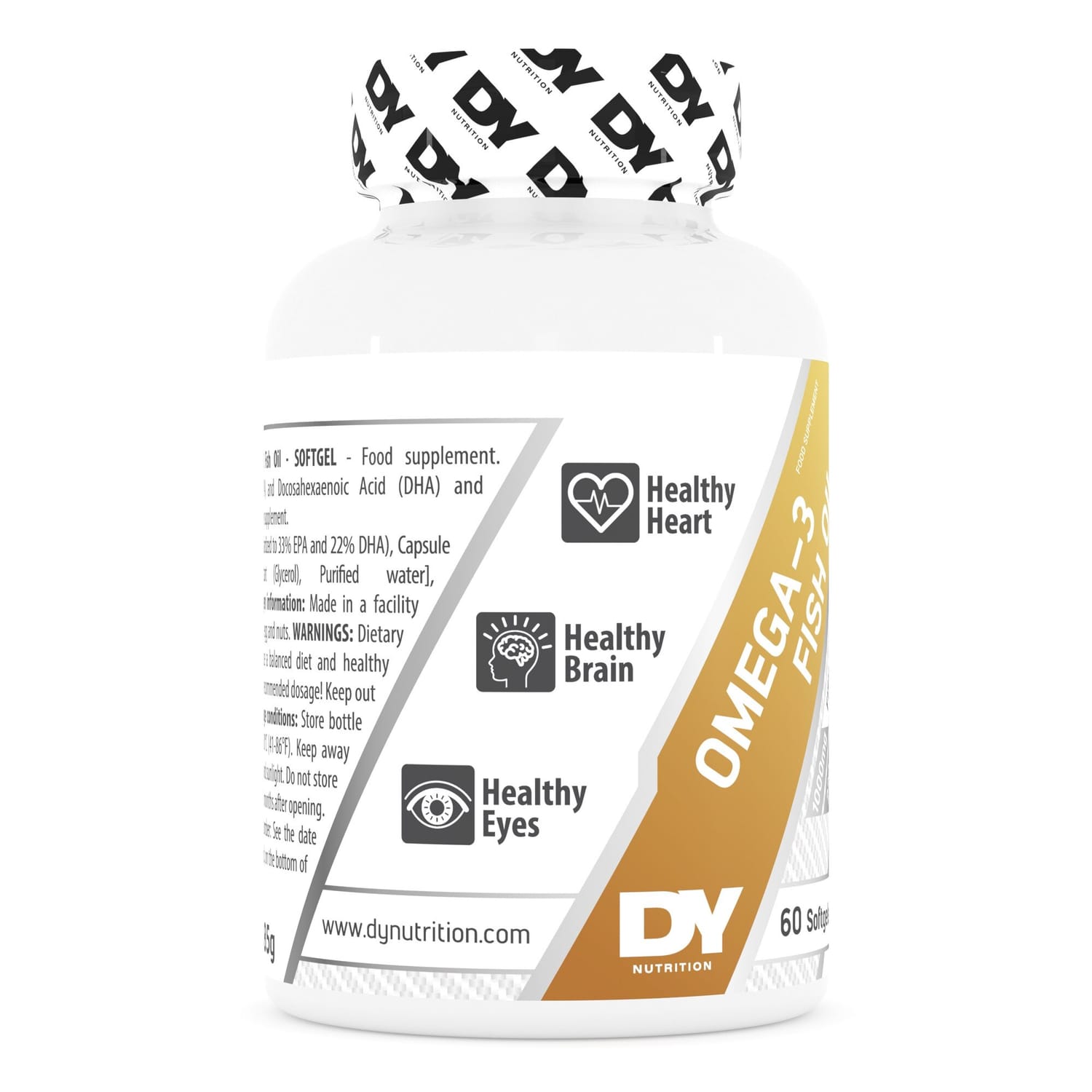 omega 3 din ulei de peste 60 de capsule moi dy nutrition