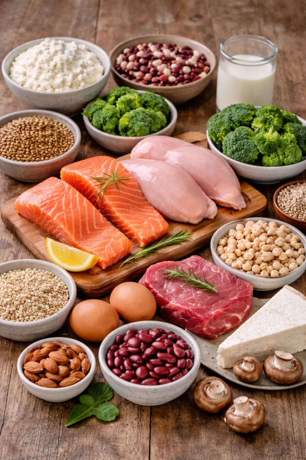 toate tipurile de proteina animala, vegetala pentru sanatate