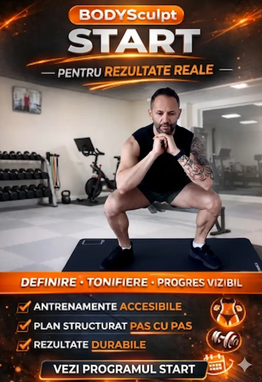 program de antrenament acasa bodysculpt start
