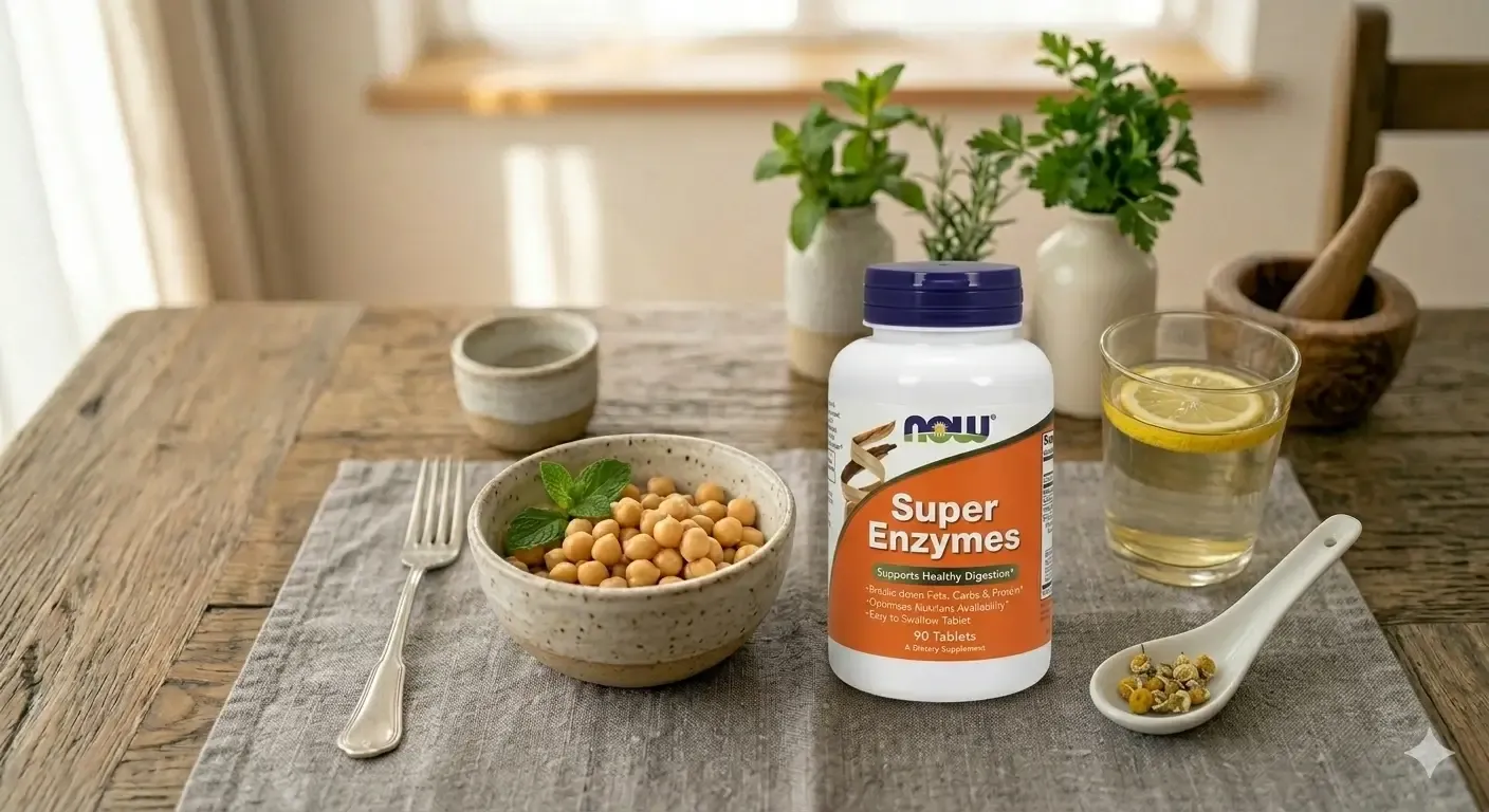 super enzime digestive now foods