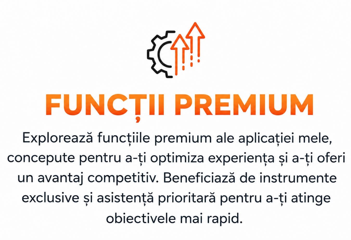 functii premium aplicatie fitfarasala