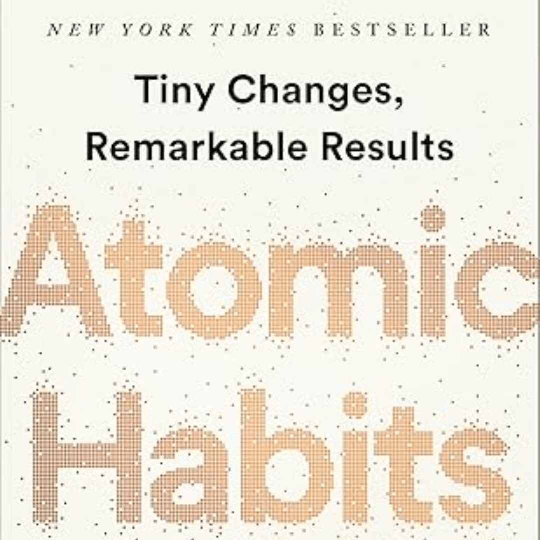 Atomic Habits book cover by James Clear