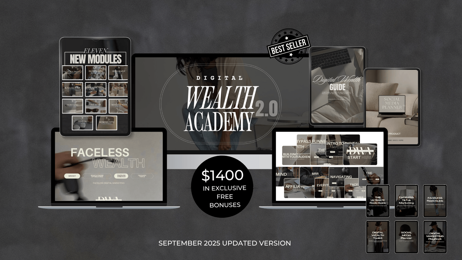 DWA: Digital Wealth Academy Course with Master Resell Rights (MRR)