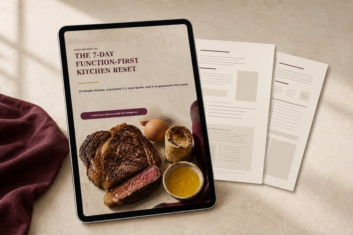 The 7-Day Function-First Kitchen Reset digital guide
