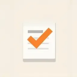 receipt checkmark