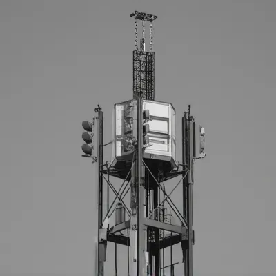 broadcast tower screen