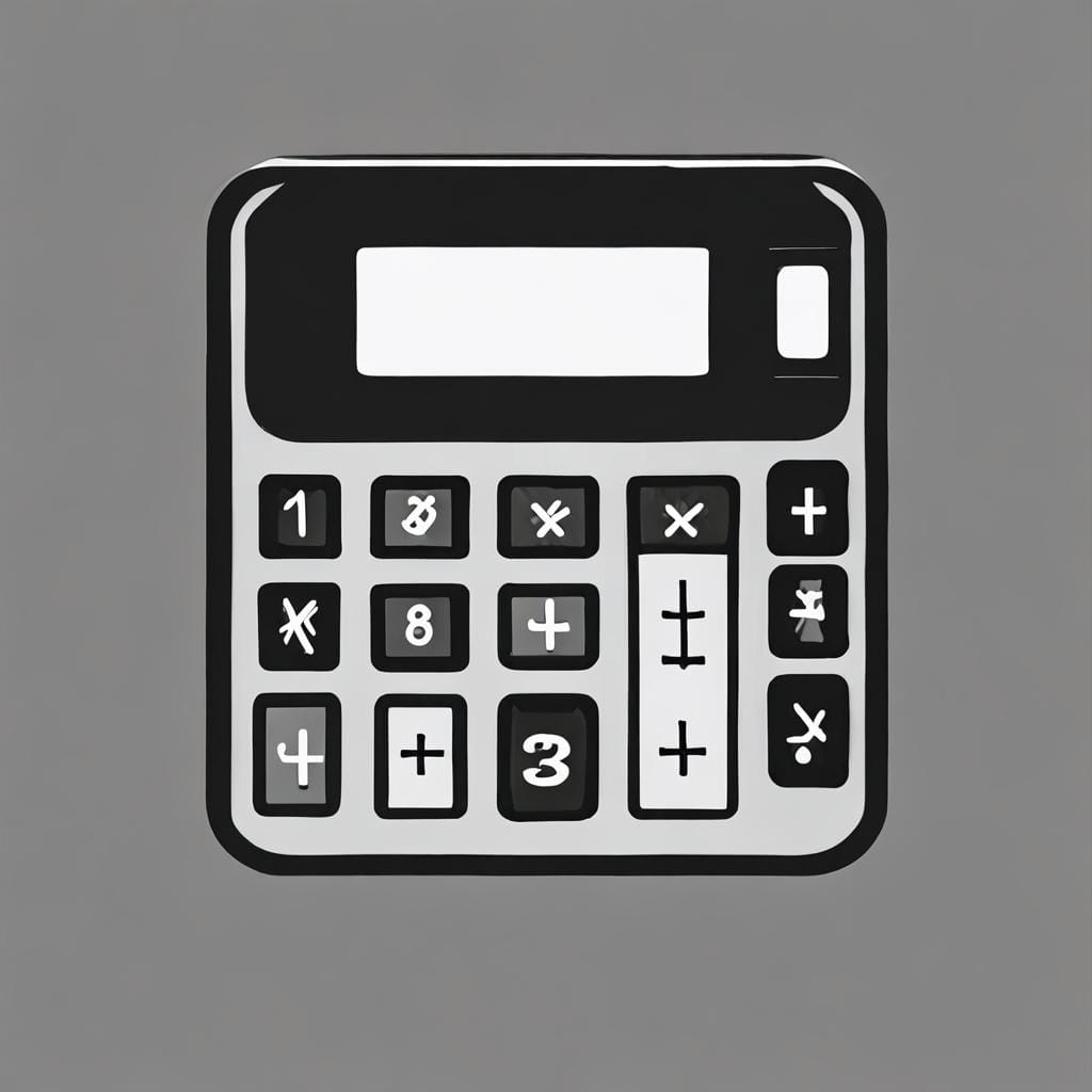 calculator sliders icon
