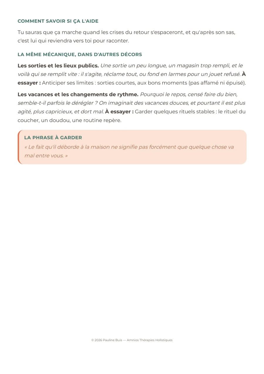 Page : comment savoir si ça l’aide