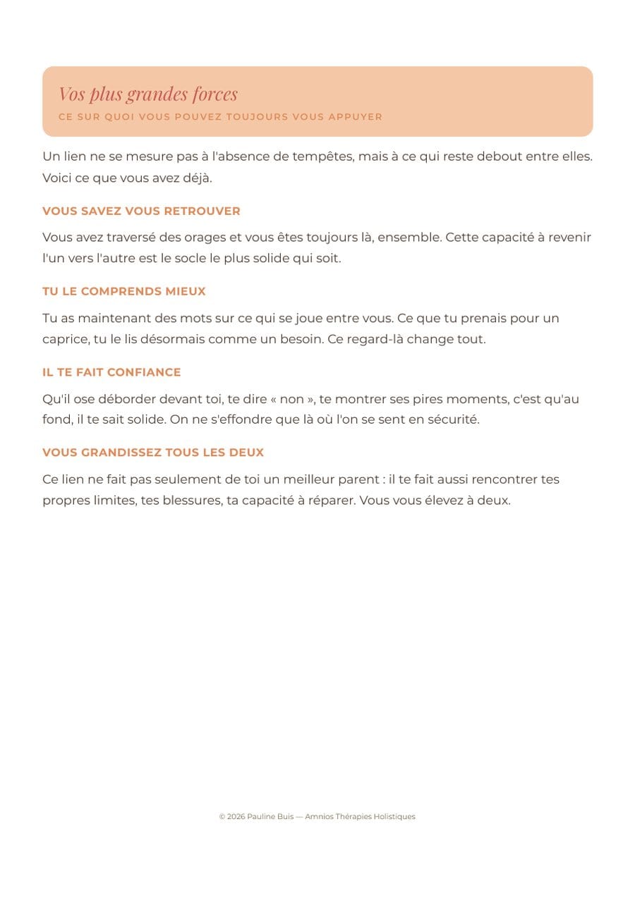 Page : vos plus grandes forces
