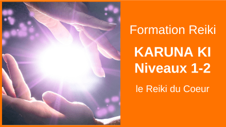 Formation Reiki Karuna Ki Niveaux 1 et 2 à distance