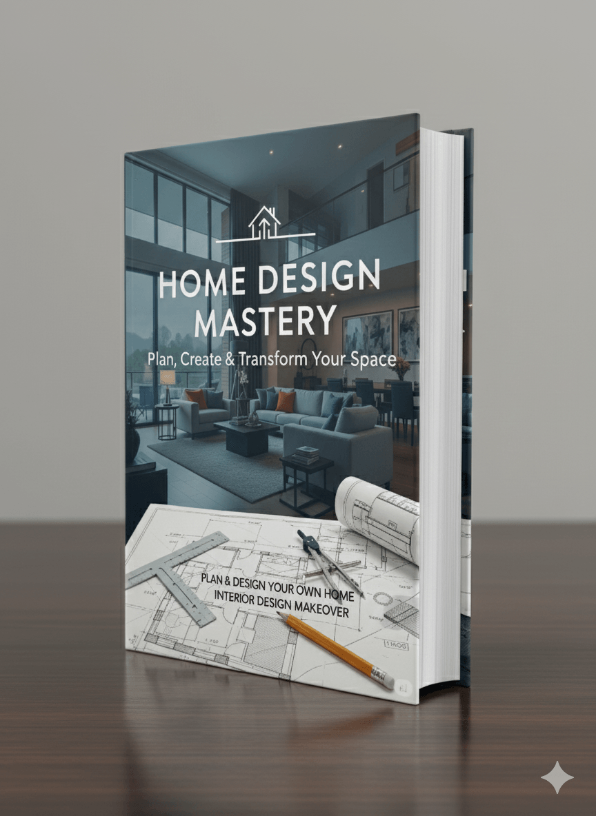Home Design Mastery: Plan, Create & Transform Your Space: 2 Books Set "Plan & Design Your Own Home" + "Interior Design Makeover"