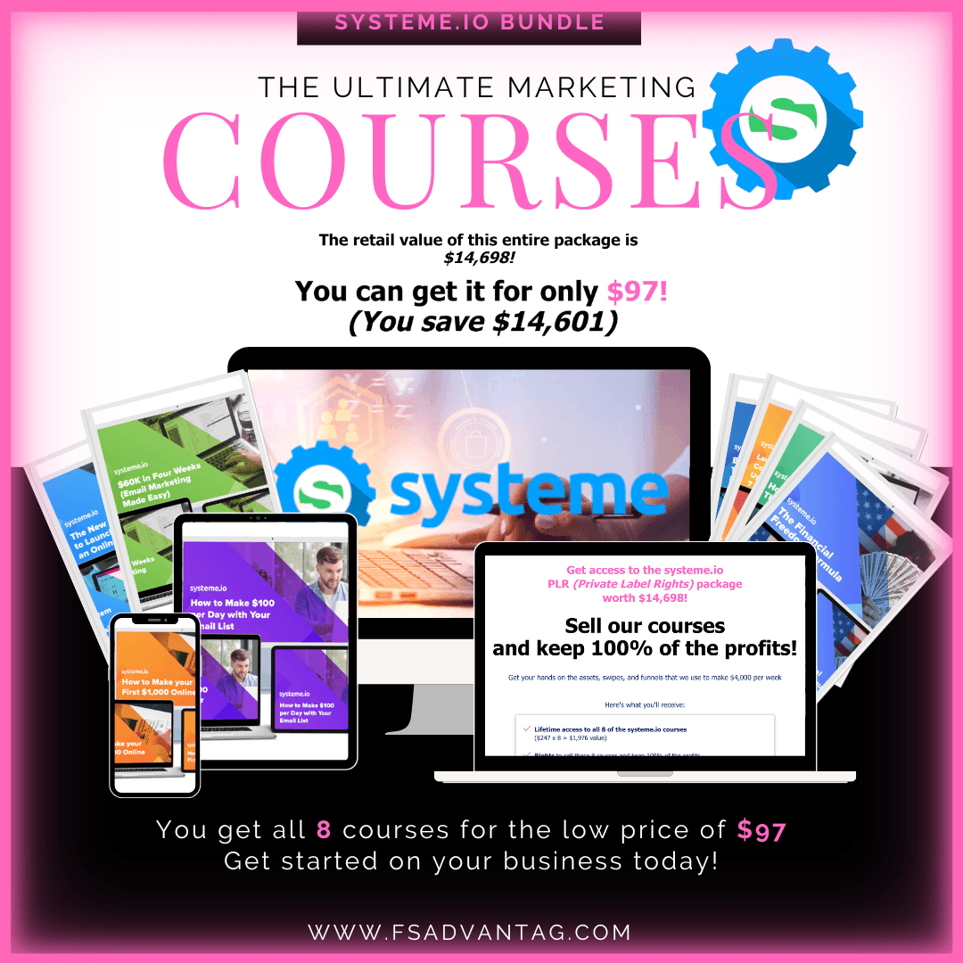 Systeme.io Course Bundle