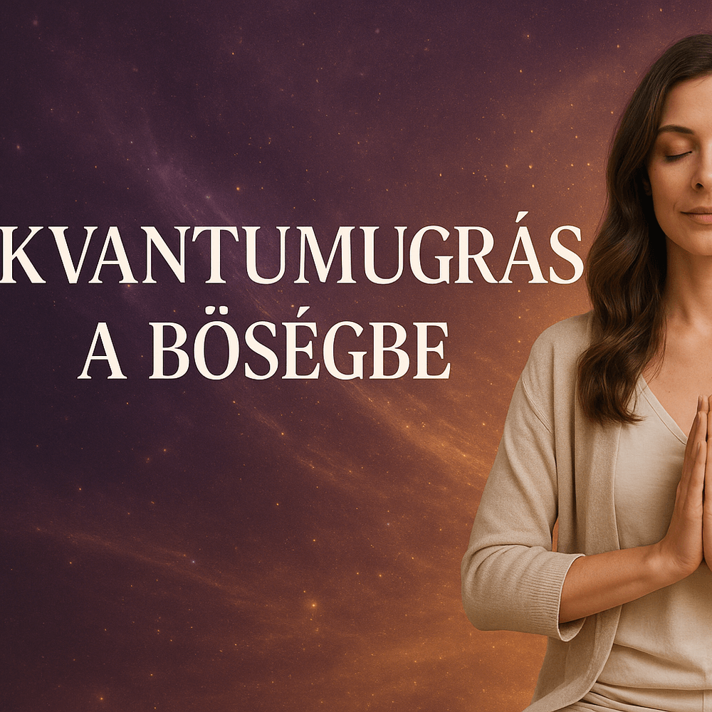 Kvantumugrás a Bőségbe ÉLŐ workhsop 07.31, 18:00