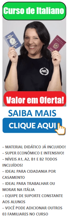 curso italiano b1 cidadania italiana