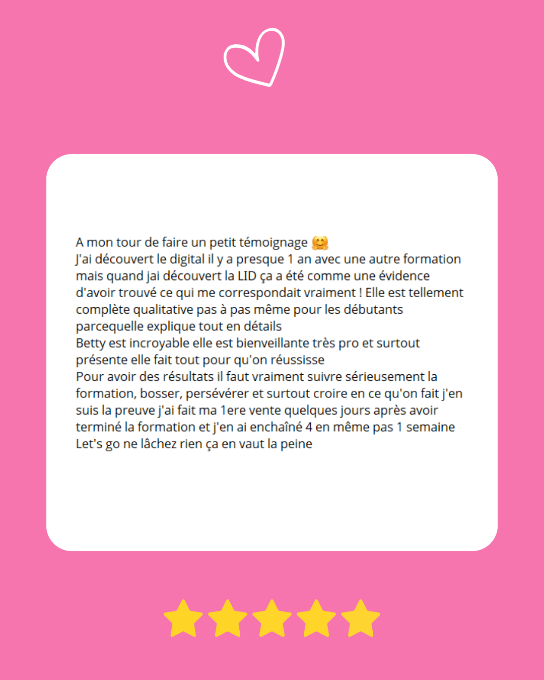 Témoignages indépendance digitale