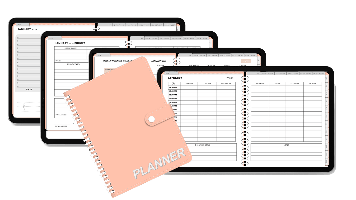 Starter planner template pack