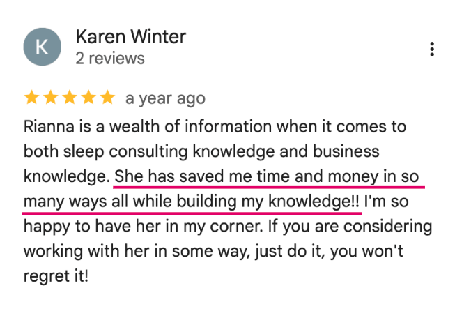 SleepPRO testimonial