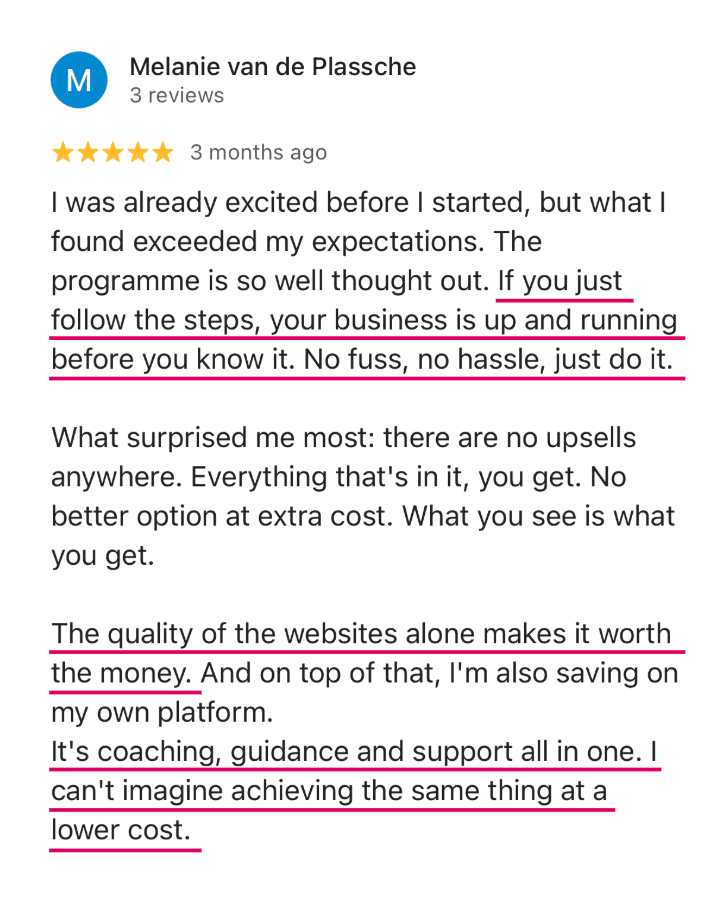 SleepPRO testimonial