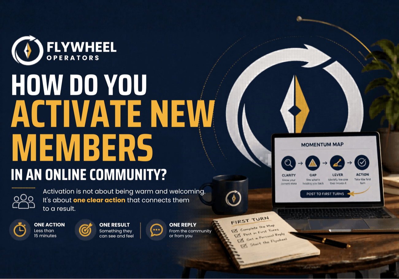 How to activate new members with one clear action that creates engagement in a community