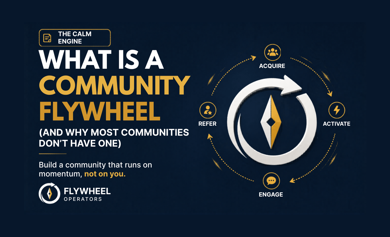 What Is a Community Flywheel? (And Why Most Communities Fail)