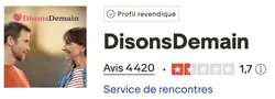Avis Disons Demain Trustpilot