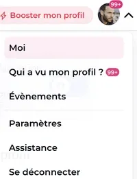 Se rendre sur l'url de son profil Meetic depuis le menu éditer mon profil