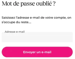 Réinitialiser ou récupérer un compte Meetic : mot de passe oublié