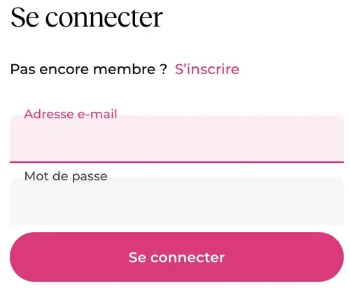 Supprimer son compte Meetic : Étape 1 : se connecter à son compte Meetic