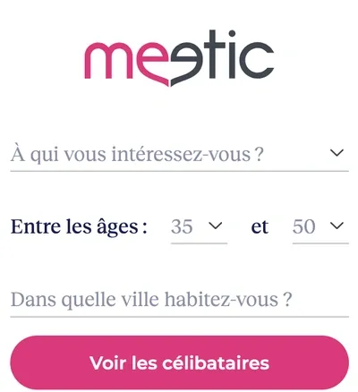 Meetic inscription gratuite : accéder au formulaire