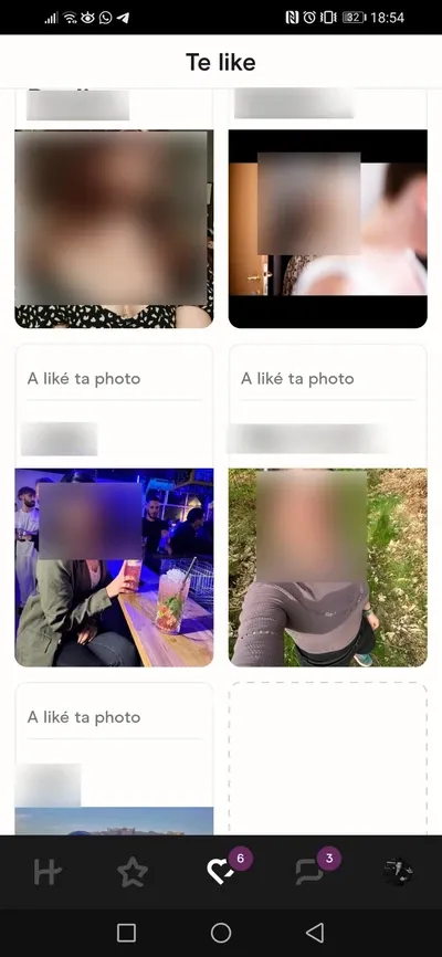Hinge avis : voir les likes reçus avec l'abonnement Hinge Plus