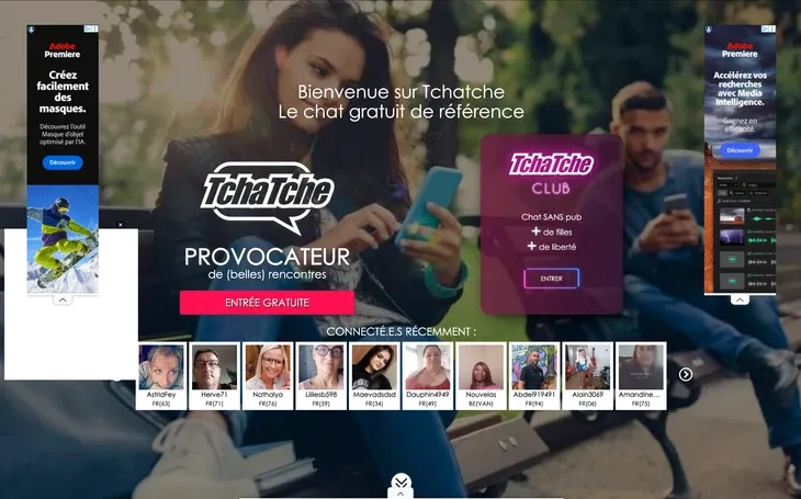 Tchatche : Site de rencontre sans photo
