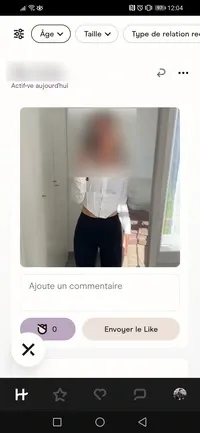 Envoyer une rose à un profil dans Hinge