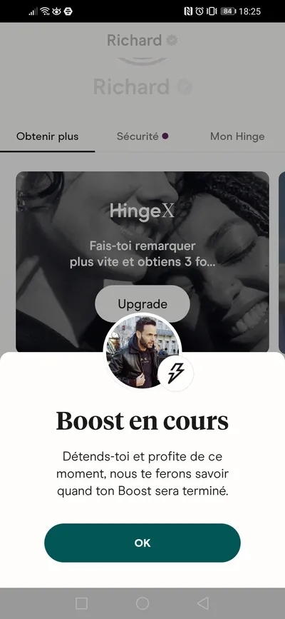 Boot Hinge en cours : durée 1h