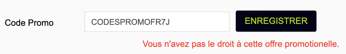 Code promo Wyylde : CODESPROMOFR7J