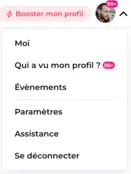 Accéder aux paramètres de mon compte Disons Demain