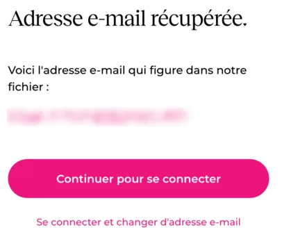 Retrouver son compte Disons Demain : adresse email récupérée