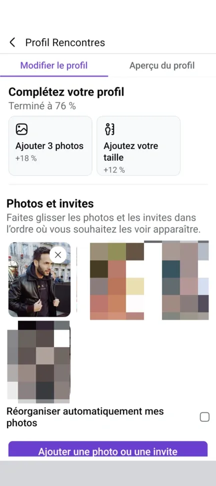 Modifier son profil sur Facebook Rencontre