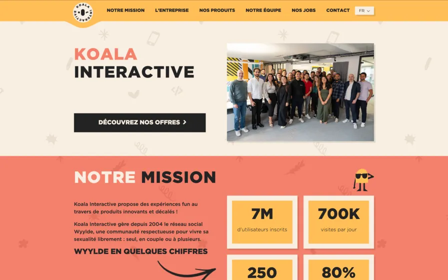 Koala interactive : éditeur du site de rencontre libertine Wyylde