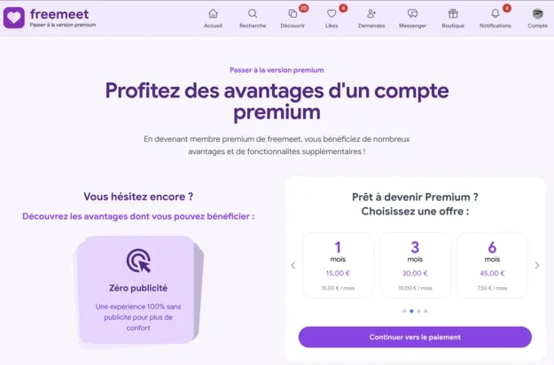 Freemeet : site de rencontre gratuit
