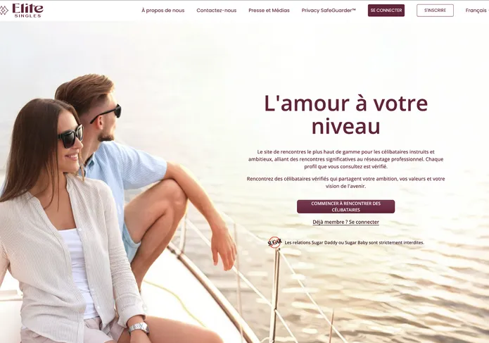 EliteSingles : 2ème meilleur site de rencontres par affinités en France