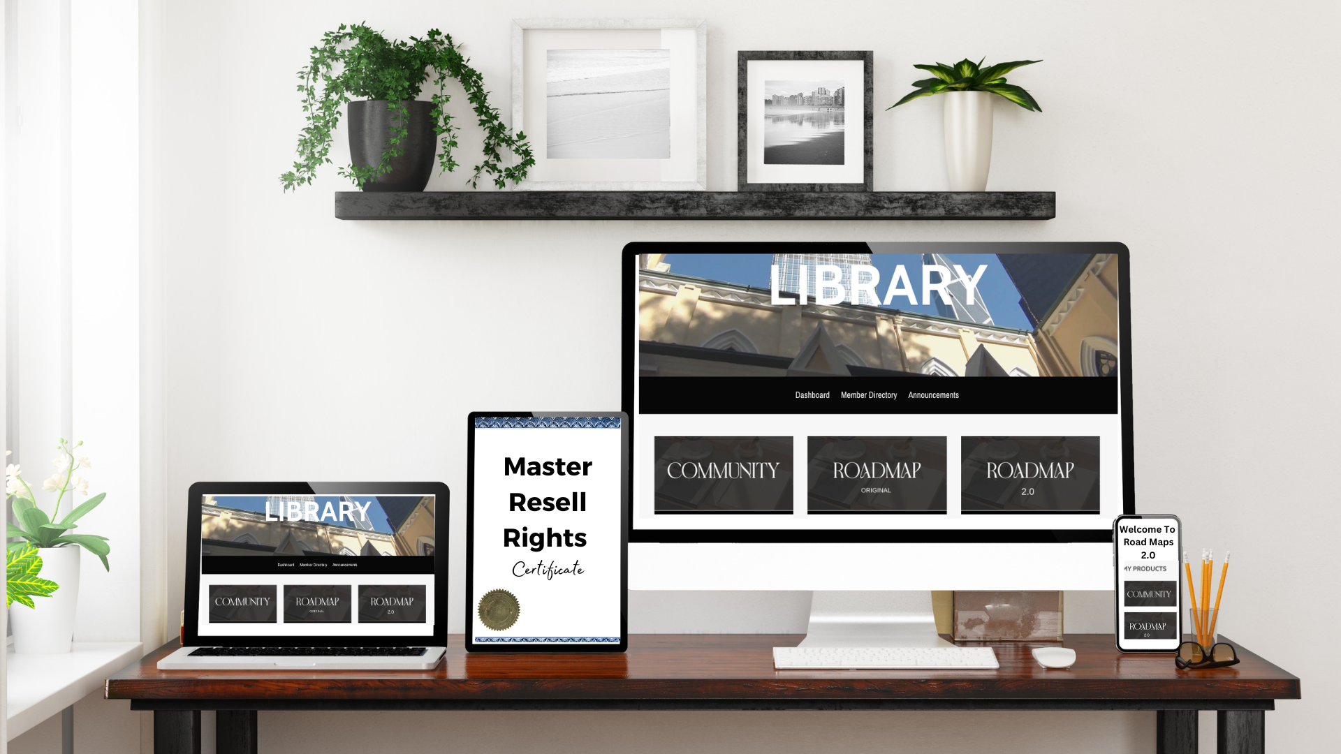 Master resell rights digital marketing course