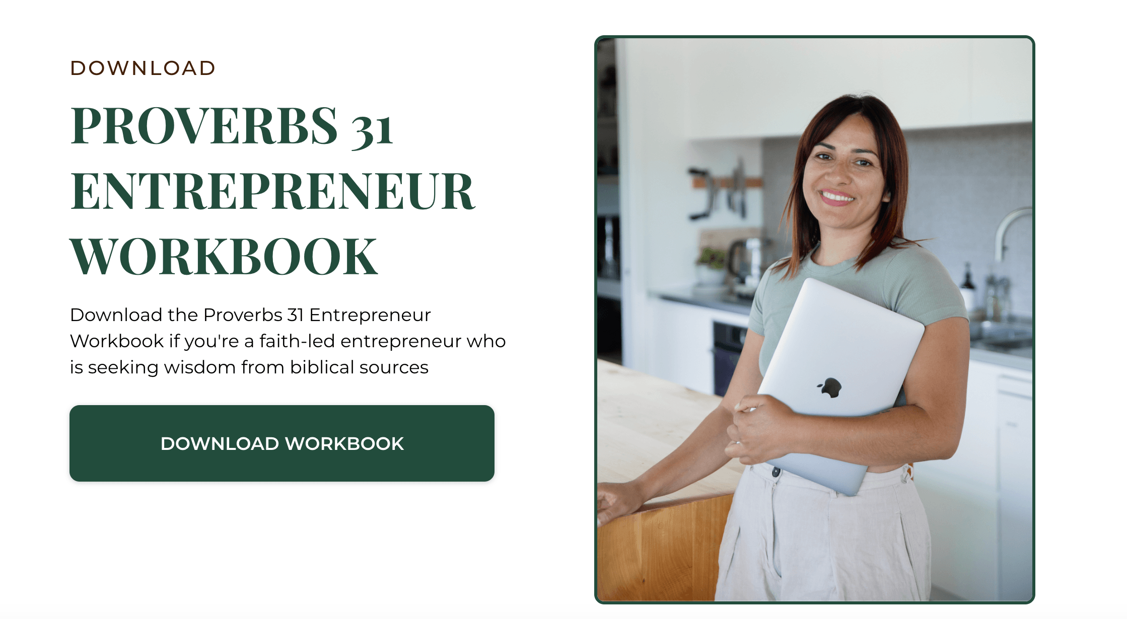 Proverbs 31 Entrepreneur Workbook