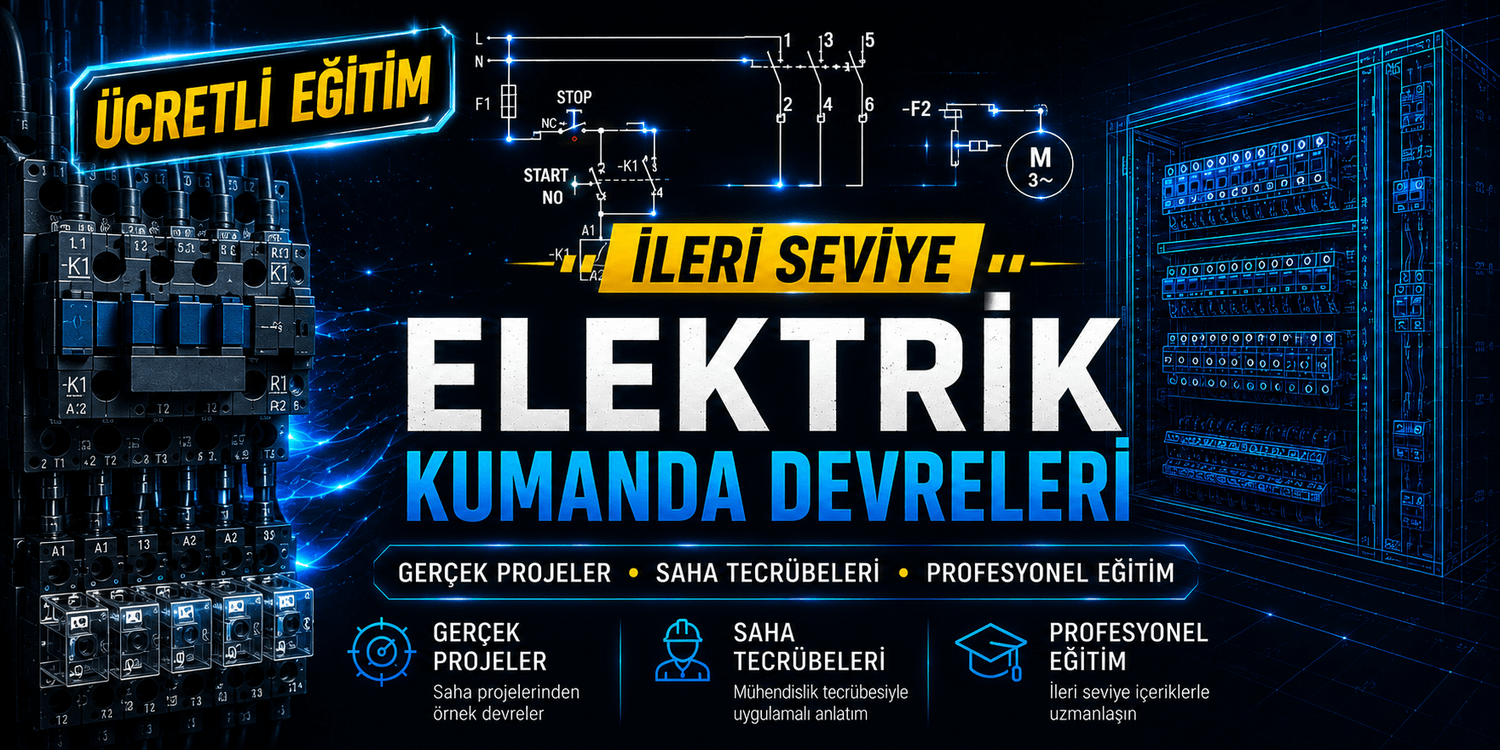 İleri Seviye Elektrik Kumanda Devreleri Eğitimi