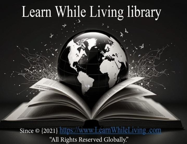Learn While Living books