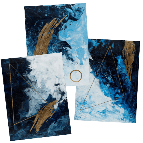 Bundle: The First 3 Thinking / Feeling Paintings