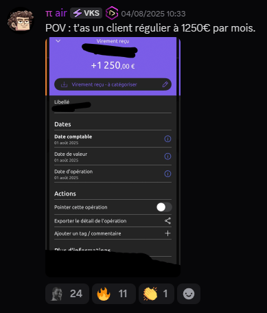 Témoignage de succès