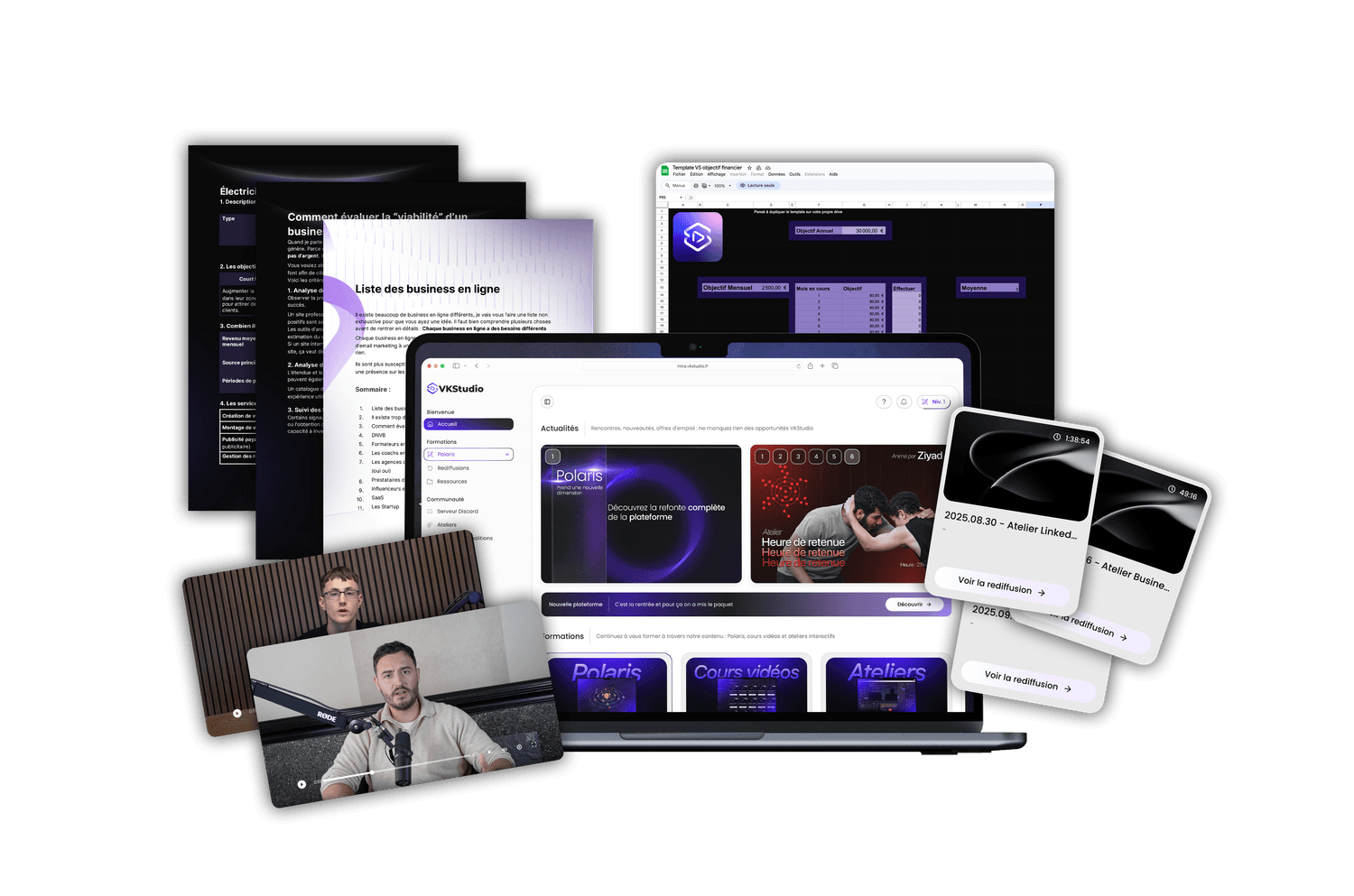 Aperçu de la plateforme VK Studio Express