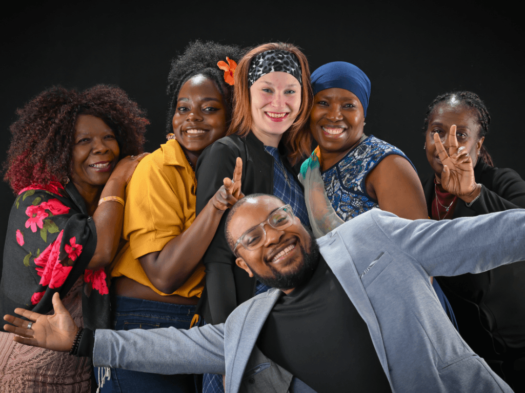 Gavin Dell with members of social enterprises, CICs and charities supported by Lead With Impact, giving communities a voice through data and impact storytelling