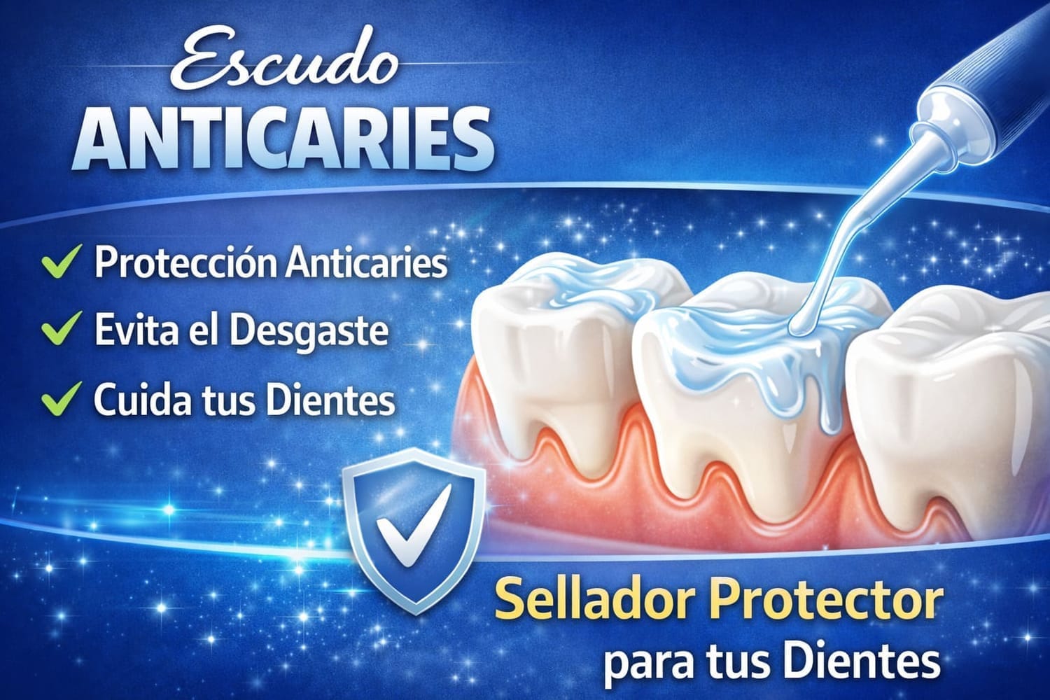 Escudo Anticaries - Sellador de fosetas y fisuras