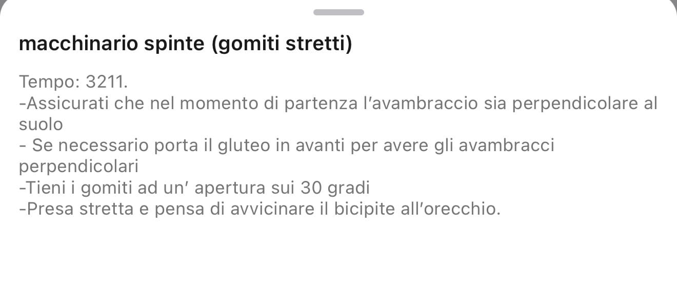 Spiegazione scritta e TUT